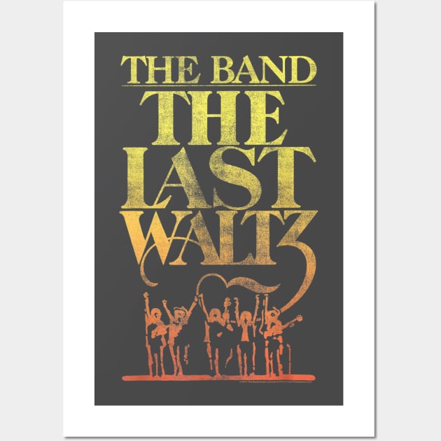 The Band Vintage The Last Waltz Wall Art by boxersettle